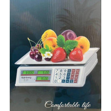 Весы торговые электронные Rainberg RB-310 до 55 кг со счетчиком цены Весы торговые электронные Rainberg RB-310 до 55 кг со счетчиком цены