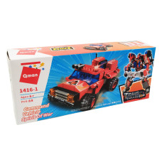 Детский Конструктор Qman 1416-1-6 транспорт, 88 дет (Command Vehicle) Детский Конструктор Qman 1416-1-6 транспорт, 88 дет (Command Vehicle)