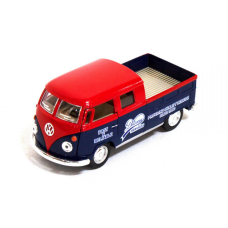 Детская модель машинки Volkswagen Bus Double Cab Pickup Delivery 1963 Kinsmart KT5396W инерционная, 1:34 (Red) Детская модель машинки Volkswagen Bus Double Cab Pickup Delivery 1963 Kinsmart KT5396W инерционная, 1:34 (Red)