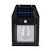 Уличный светильник на солнечных батареях лампа фасадная ретро COBA BK-888 Черная Уличный светильник на солнечных батареях лампа фасадная ретро COBA BK-888 Черная
