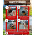Портативный душ с аккумулятором 4400mAh и воронкой, Оранжевый / Кемпинговый душ / Душ с индикатором температуры