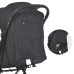Коляска детская прогулочная MUSE ME 1118 Black