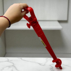 БУР ДЛЯ ПЕСКА, КРЕПЛЕНИЕ ЗОНТА, 38 cм (ФИОЛЕТОВЫЙ)