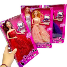 Лялька, 29 см (БІЛА СУКНЯ)