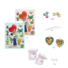 Набор для изготовления браслетов дружбы "Сердца"