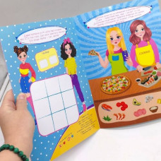 Багаторазова книга завдань для дівчаток Pink Ink "FRIENDS PLAYBOOK"