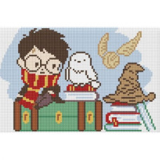 Алмазна мозаїка без підрамника - Harry Potter: Подорож Гаррі ©Warner Bros 20х30 см Алмазна мозаїка без підрамника - Harry Potter: Подорож Гаррі ©Warner Bros 20х30 см
