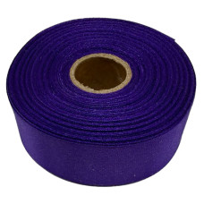 Атласная лента для рукоделия АБ-312, 2,5 см x 23 м, фиолетовый Атласная лента для рукоделия АБ-312, 2,5 см x 23 м, фиолетовый