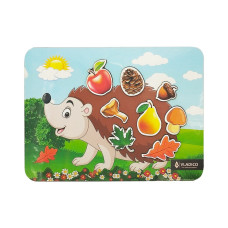 Деревянный пазл-вкладыш 