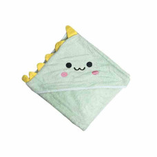 Детское полотенце с капюшоном MGZ-0640(Green) размер 80х80 см