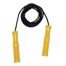 Детская Скакалка №1 0749(Yellow) диаметр 3,7 мм, длина 270 см, черная
