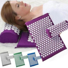 Ортопедический массажный коврик Acupressure mat с подушкой