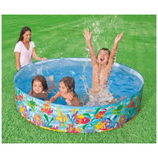 Бассейн детский каркасный Intex «Океан» 958 литров