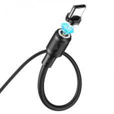 Кабель магнитный USB на Type-C USB HOCO X52 Sereno для зарядки Чёрный Кабель магнитный USB на Type-C USB HOCO X52 Sereno для зарядки Чёрный
