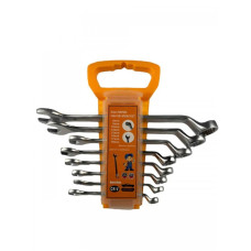 Ключі гайкові, рожково-накидні, набір 9 предметів, 3086