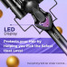 Плойка тройная VGR V-590, 140-200 °C, керамическое покрытие, LED дисплей, 130 W Фиолетовая Плойка тройная VGR V-590, 140-200 °C, керамическое покрытие, LED дисплей, 130 W Фиолетовая