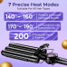 Плойка тройная VGR V-590, 140-200 °C, керамическое покрытие, LED дисплей, 130 W Фиолетовая Плойка тройная VGR V-590, 140-200 °C, керамическое покрытие, LED дисплей, 130 W Фиолетовая