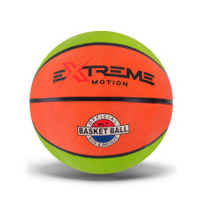 Мяч баскетбольный Extreme Motion BB1485 № 7, 520 грамм (Зелено-коричневый)