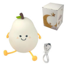 Дитячий силіконовий світильник "Грушка" 21*14*12 см, 24-461