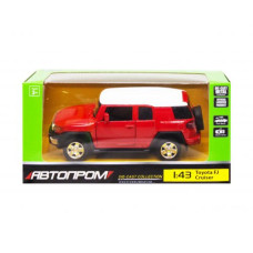 Машинка "Toyota FJ Cruiser" из серии "Автопром", красный