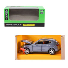 Машинка металлическая "Maserati Levante SUV" из серии "Автопром" (серая)