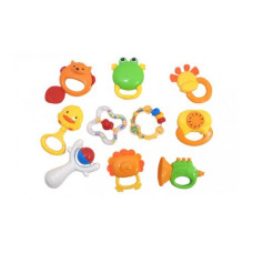 Набор погремушек "Baby Rattles", 10 шт