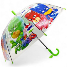 Детский зонтик "Герои в масках" (высота - 66 см; диаметр - 73 см), зеленый Детский зонтик "Герои в масках" (высота - 66 см; диаметр - 73 см), зеленый