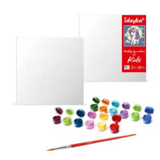 Картина по номерам "Лето. Панда с арбузом" 25х25 см