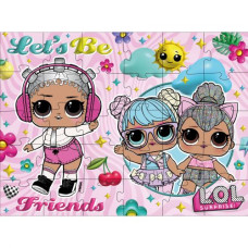 Пазлы L.O.L Surprise! Lets Be Friends, 30 элементов