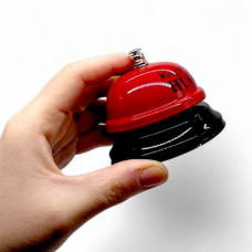 Колокольчик настольный HUG (КРАСНЫЙ)
