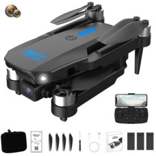 Квадрокоптер на радиоуправлении (аккумулятор, USB-кабель, отвертка, пульт, подсветка, HD камера, сумка для хранения, приложение, в коробке)