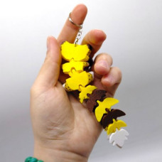 3D Брелоки FLEXI CHEETAH LONG TAIL/ ГЕПАРД ХВОСТИК KEYCHAIN, 3D печать