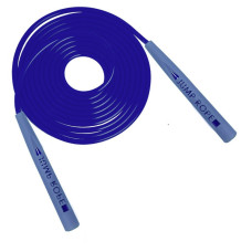 Скакалка регулируемая для фитнеса, кроссфита, бокса Jump NE-LG-3567BL, синяя Скакалка регулируемая для фитнеса, кроссфита, бокса Jump NE-LG-3567BL, синяя