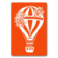 Трафарет для био-тату Аэростат jx002-24*34см, размер 24х34 см