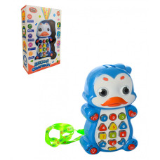 Детский развивающий телефон 7614 (укр.) с проектором ( 7614-1 (Пингвин)) Детский развивающий телефон 7614 (укр.) с проектором ( 7614-1 (Пингвин))