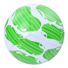 Мяч футбольный EV-3394(Green) диаметр 22 см, ПВХ, 2,7 мм, 340-360 грамм