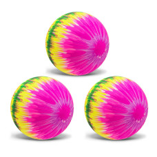 Детский яркий Резиновый мяч RB26527-12 разноцветный, 26 грамм, 7 см