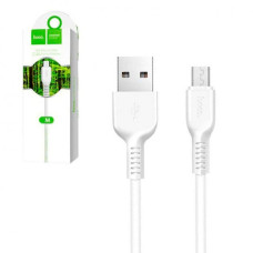 Кабель HOCO X20 Micro Flash, білий