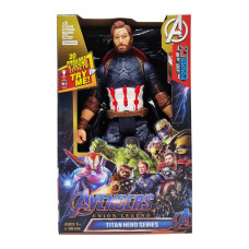 Игровая фигурка Марвел Bambi 99106 со светом и звуком (Капитан Америка) Игровая фигурка Марвел Bambi 99106 со светом и звуком (Капитан Америка)