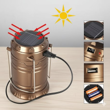 Кемпинговый фонарь с солнечной батареей LED 19*9*9см G-85 Аварийный кемпинговый фонарь