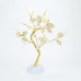 Настольная светодиодная лампа Дерево серебристое с листьями USB + батарейки AA 3шт Настольная светодиодная лампа Дерево серебристое с листьями USB + батарейки AA 3шт