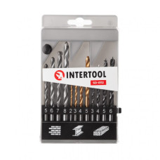 Набор сверл комбинированный, 12 шт. INTERTOOL SD-0112