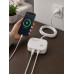 Зарядное устройство 4in1, 120W, 2xUSB-A, 2xType-C, Super Fast, Белый / Сетевой адаптер питания / Быстрая зарядка для телефона