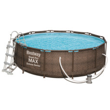 Бассейн каркасный 56709 фильтр-насос, лестница, в коробке Бассейн каркасный 56709 фильтр-насос, лестница, в коробке