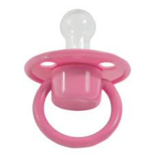 Пустышка "Малютка", до 6 мес, розовый