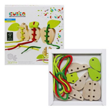 Деревянная игра-шнуровка "Фрукты", 9 элем.