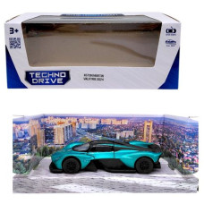 Автомодель - ASTON MARTIN VALKYRIE 2024 (БІРЮЗОВИЙ)