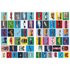 Раскраска WB "Городской транспорт" со стикерами