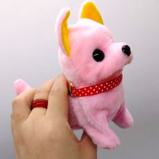 Интерактивная игрушка собачка "Чихуахуа" Розовый