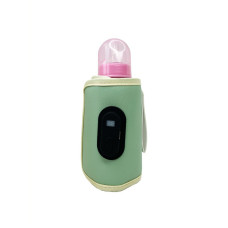 Портативный подогреватель для детских бутылочек MGZ-0222(Green) с индикатором температуры